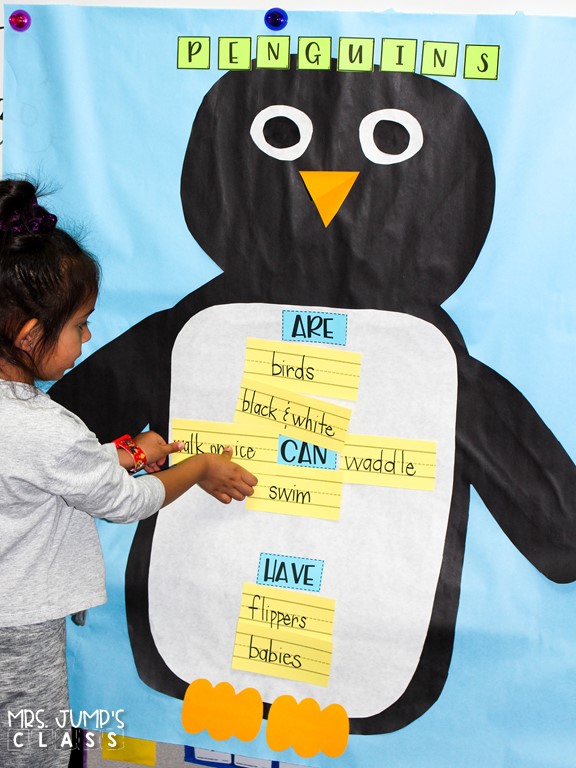 Engaging Penguin activities and videos. Students will enjoy reading and writing about penguins, doing a science experiment, and making a craft.