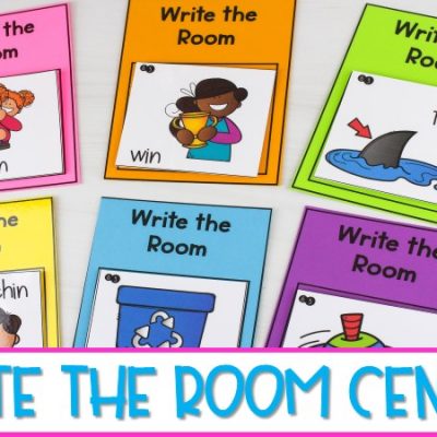 Write the Room Center Activities for the Entire Year!