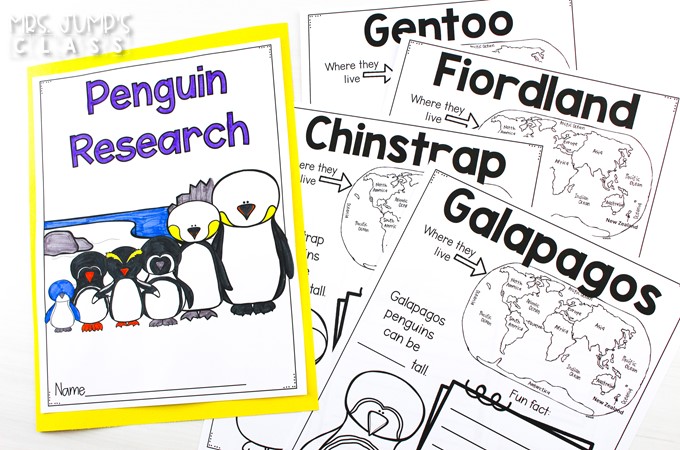 Engaging Penguin activities and videos. Students will enjoy reading and writing about penguins, doing a science experiment, and making a craft.