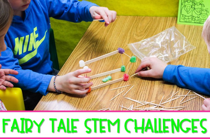 Fairy Tale Stem Challenges And Math Activities For K 2