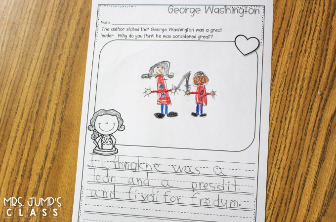 Fun President's Day activities! Nonfiction reading comprehension lesson plans for K-2. Students learn about Abraham Lincoln and George Washington.