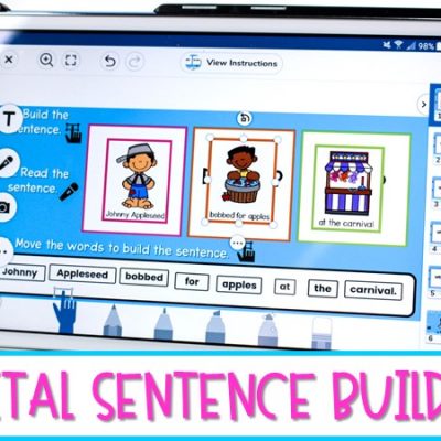 The Best Digital Sentence Building Activities for Kindergarten