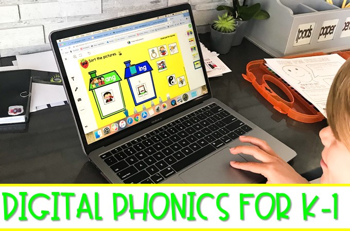 A full year of digital phonics activities for K-1! These are preloaded into Seesaw and available in a PowerPoint format to easily send out to students.