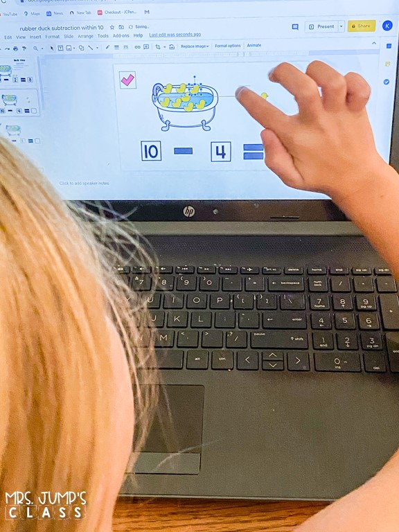 Digital math games to practice skills that meet K/1 math standards. These fun games are available in PowerPoint and Google Slides.