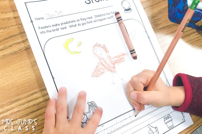 Stellaluna book activities that are available in a printable and digital format. Students respond to literature and develop reading comprehension skills.