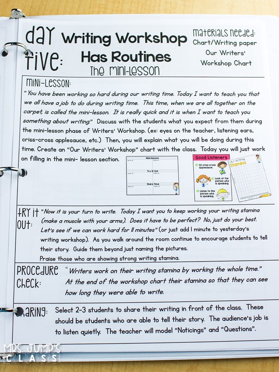 Writing lesson plans for the entire year! Complete writing units to help you teach writing in kindergarten and 1st grade.