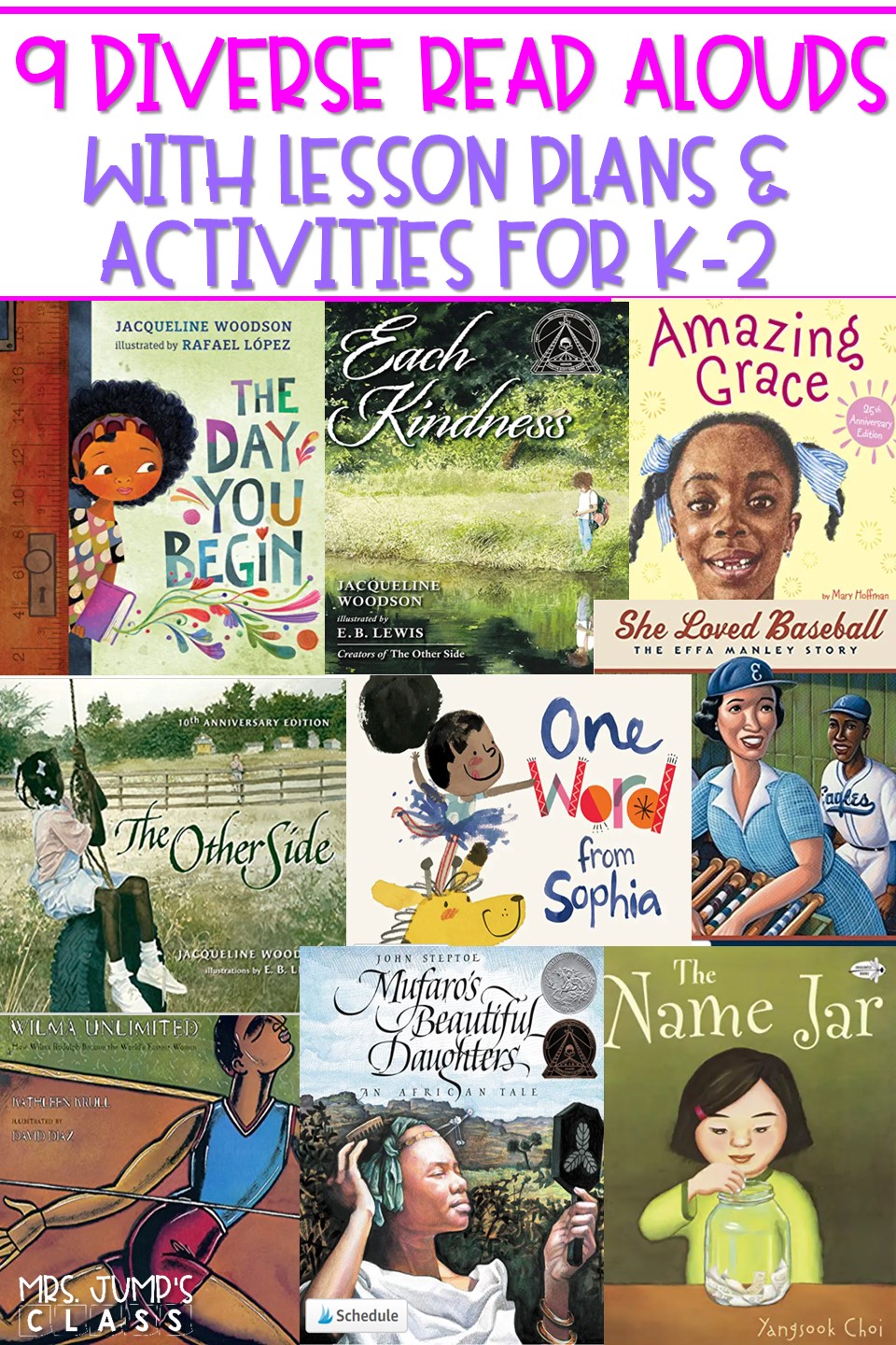 9 Diverse Read Alouds with Lesson Plans and Activities for K-2