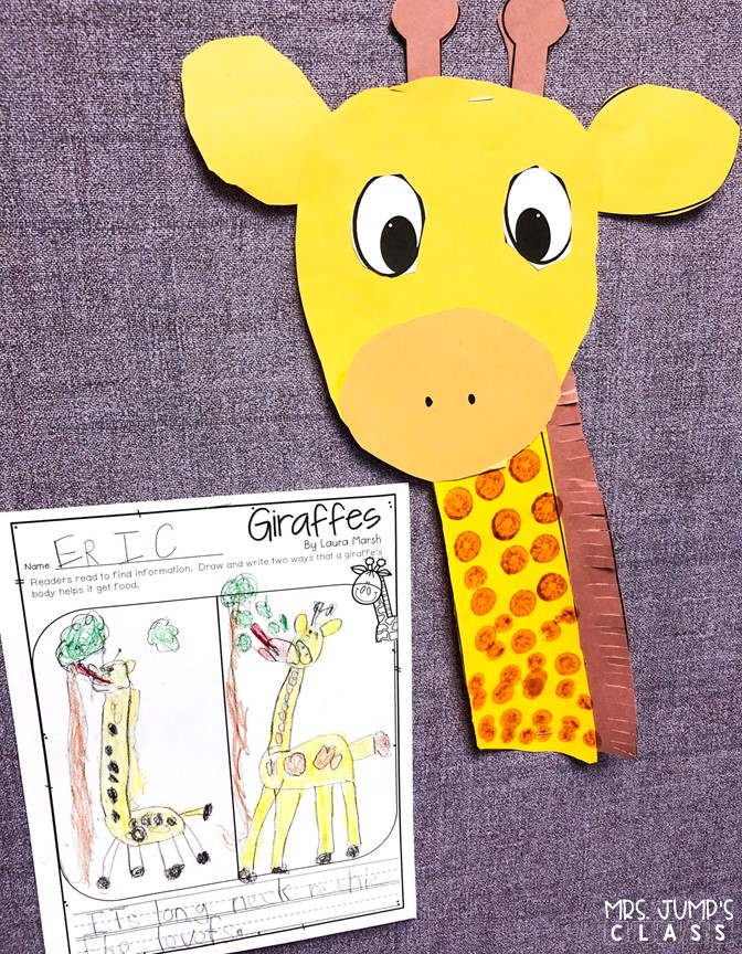 African animal activities that are perfect for a zoo unit! Your students will love learning about African animals with these nonfiction book activities. Engaging reading lessons about lions, giraffes, elephants, and meerkats.