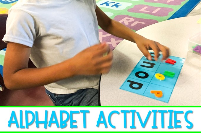 Fun And Engaging Alphabet Activities For Kindergarten Free File