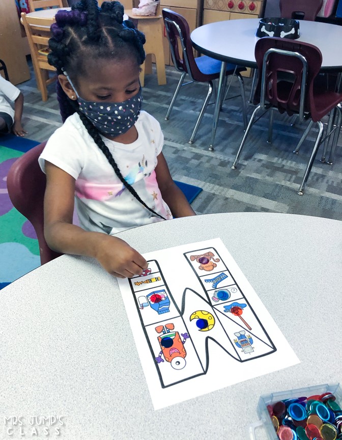 Alphabet activities for kindergarten to develop letter identification and sounds. Hands-on and engaging tasks to get students excited about letters!