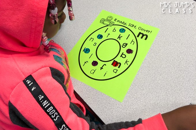 Alphabet activities for kindergarten to develop letter identification and sounds. Hands-on and engaging tasks to get students excited about letters!