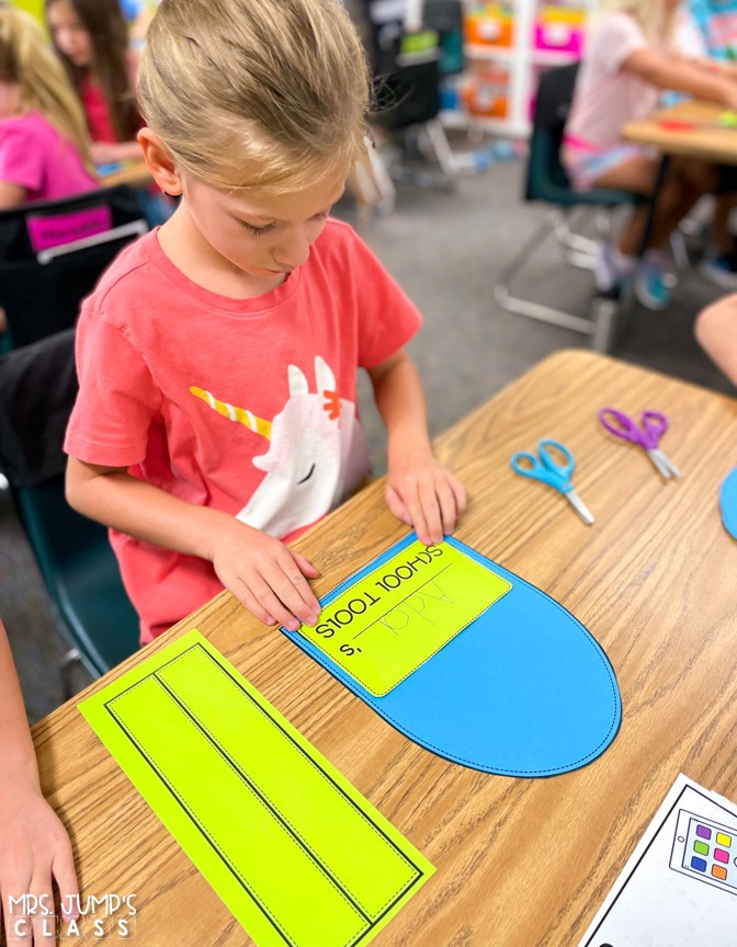 Back to School activities for kindergarten, 1st, 2nd grade. Open house resources, schedule cards, songs and chants, crafts, and so much more!