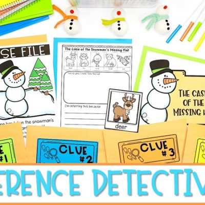 Inference Detectives Lesson: The Missing Snowman’s Hat!