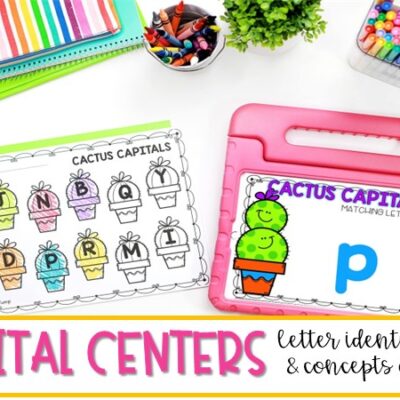 Letter Identification and Concepts of Print Digital Centers