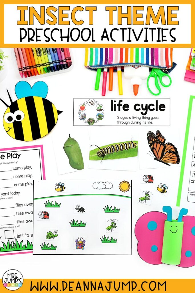 Insect Theme Preschool Activities