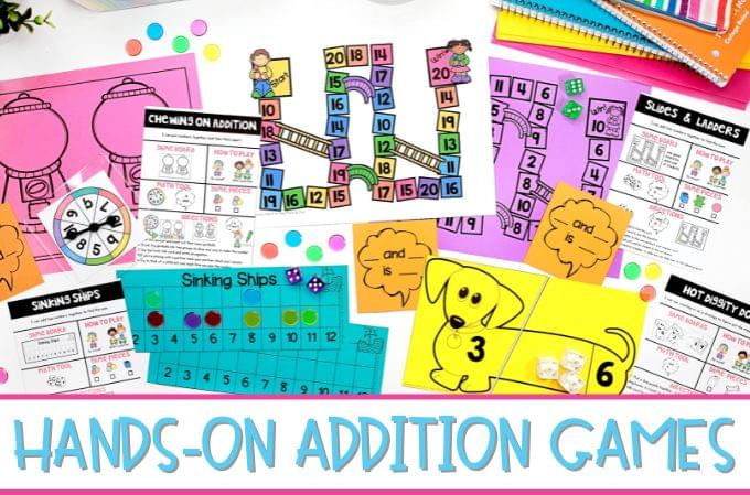 Hands-On Addition Games