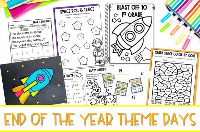 End of the Year Theme Days